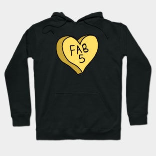 Fab 5 Hoodie